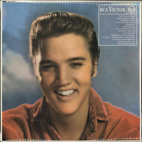 Elvis Presley Elvis - 3rd UK vinyl LP album (LP record) (279279)